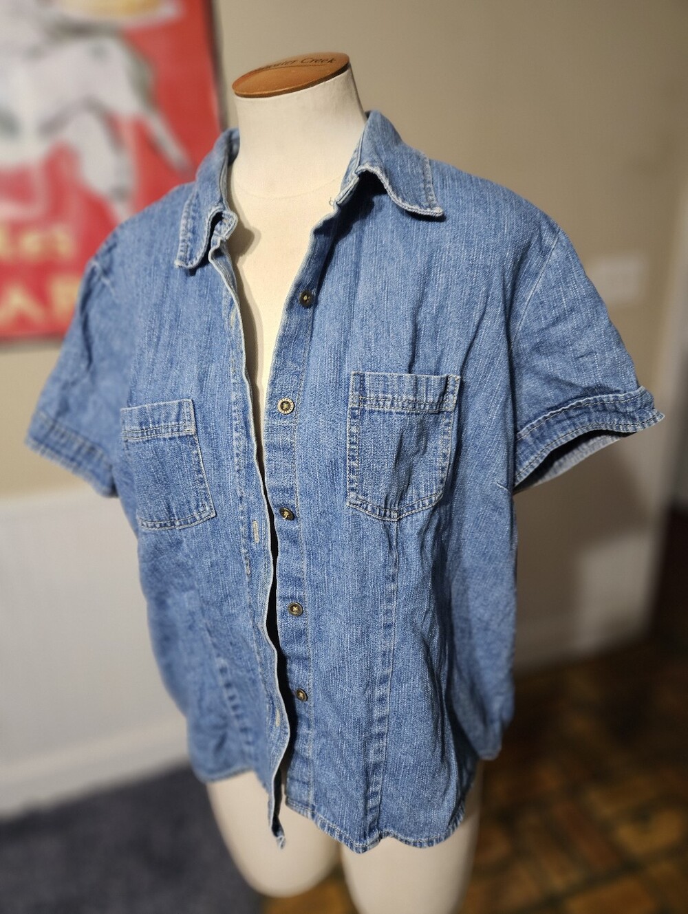 Relativity Denim Top XL
